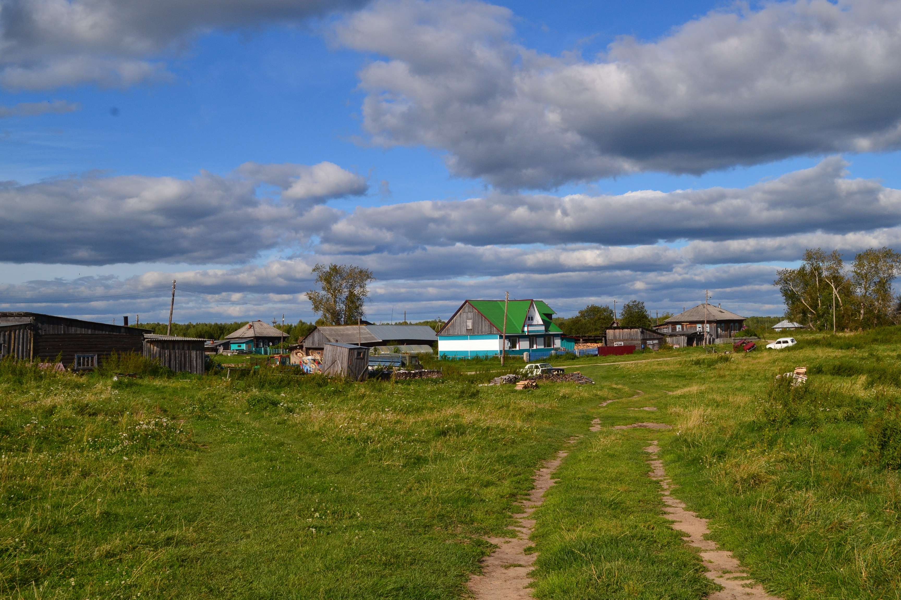 Деревня Красноярка